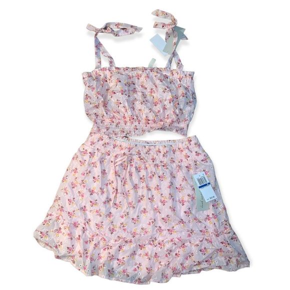 Modcloth Dresses & Skirts - Kingston Grey eyelet cottage core set